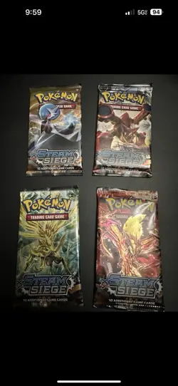 Pokemon XY Steam Siege Booster Pack - Image 1