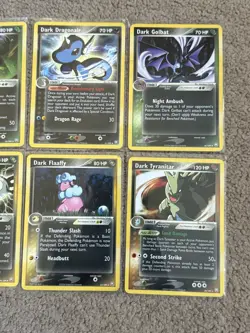 Pokemon EX Team Rocket Returns ‘DARK’ Non Holo Bundle x8 - #1 - Image 3