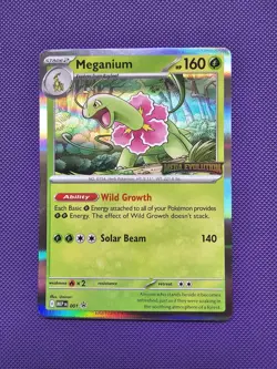 Maganium MEP 001, Mega Evolution Prerelease Stamped Promos, Pokemon Tcg Mep001 - Image 1