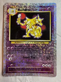 2002 Pokemon Kadabra Reverse Holo Foil 49/110 Legendary Collection RARE - Image 1