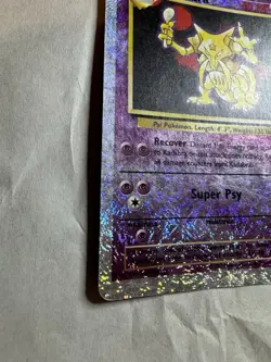 2002 Pokemon Kadabra Reverse Holo Foil 49/110 Legendary Collection RARE - Image 2