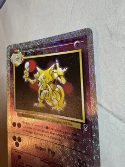 2002 Pokemon Kadabra Reverse Holo Foil 49/110 Legendary Collection RARE - Image 4