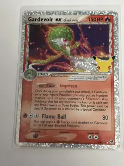 Pokemon TCG Gardevoir EX (Delta Species) Celebrations: Classic Collection 93/101 - Image 1