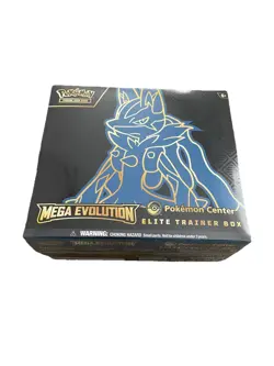 Pokemon Center Mega Evolution Lucario - Elite Trainer Box ETB - Sealed - Image 1