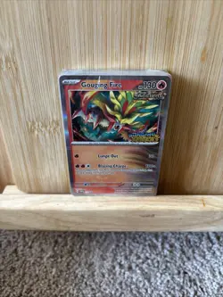 Gouging Fire SVP 151 Sealed Promo - Pokemon Build & Battle Deck - Surging Sparks - Image 1