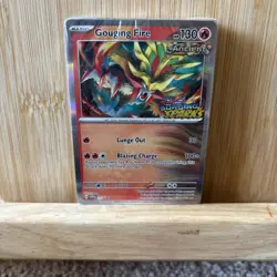 Gouging Fire SVP 151 Sealed Promo - Pokemon Build & Battle Deck - Surging Sparks - Image 2