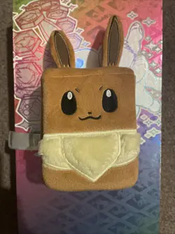 Eevee Plush Deck Box from Prismatic Evolutions Super-Premium Collection NEW TCG - Image 1
