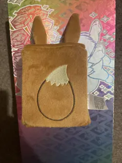 Eevee Plush Deck Box from Prismatic Evolutions Super-Premium Collection NEW TCG - Image 2