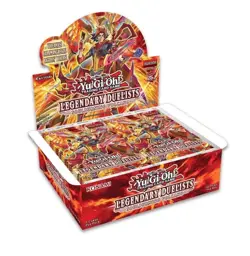 Yugioh Legendary Duelists: Soulburning Volcano Booster Box Sealed 1ST EDITION! - Image 1