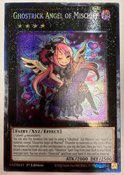 Yugioh! - Ghostrick Angel Of Mischief - Prism. Collector's Rare - RA01-EN036 - Image 1