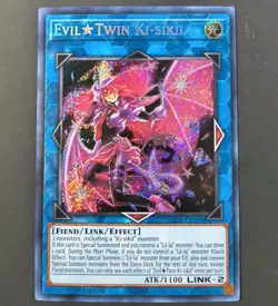 Yu-Gi-Oh! evil Twin Ki-Sikil Secret Rare BLCR-EN096 1st Edition NM - Image 1