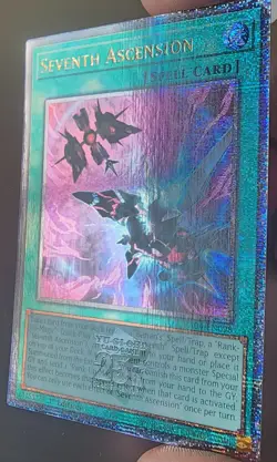 Yu-Gi-Oh! Seventh Ascension 1st Ed Quarter Century Secret Rare RA04-EN098 NM/M - Image 1