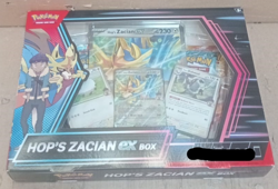 Pokemon TCG: Hop’s Zacian ex Box Foil Promo Cards, Foil Oversize Card & Booster - Image 1