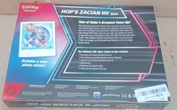 Pokemon TCG: Hop’s Zacian ex Box Foil Promo Cards, Foil Oversize Card & Booster - Image 2