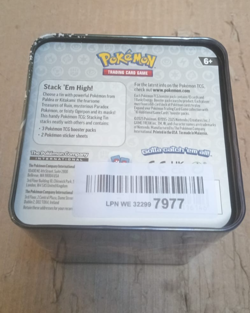 Pokemon Trading Card Game Collectible Storage Tin Box - Stack 'Em High Series - Image 3