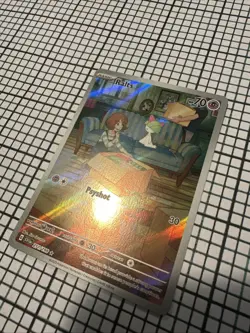 Pokemon TCG Ralts Scarlet & Violet Base Set Holo Illustration Card 211/198 - Image 2