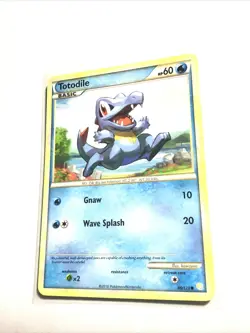 TOTODILE - 86/123 - HeartGold SoulSilver HGSS - Pokemon Card - NM - Image 1