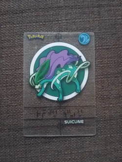 Pokemon Suicune Magic Message Cards Merlin stickers - Image 1