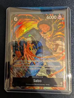 Sabo - PRB02-014 (Alt Art) One Piece Card TCG English NM - Image 1
