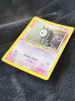 Pokemon Unown TCG Neo Discovery 14/75 Holo SWIRL 1st Edition Rare Card - Image 3