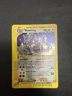 Pokemon Card - Nidoking - Holo Eng NM - Aquapolis - 150/147 -Crystal -No Shining - Image 1