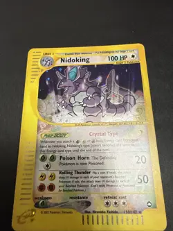 Pokemon Card - Nidoking - Holo Eng NM - Aquapolis - 150/147 -Crystal -No Shining - Image 2