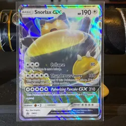 Snorlax GX SM05 SM Promos Holo Card - Image 1