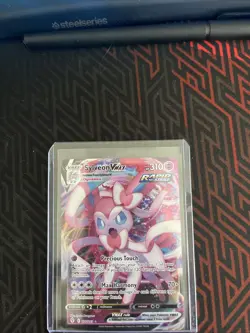 Sylveon VMAX - 075/203 - Pokemon Evolving Skies Sword & Shield Rare Card NM - Image 1
