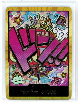 One Piece CCG Don!! (Uta) Your Turn +1000 Gold Card (SW) - Image 1