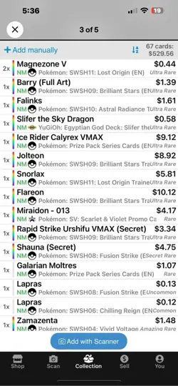 Pokemon Card Binder Collection Multiple Cards - Image 3