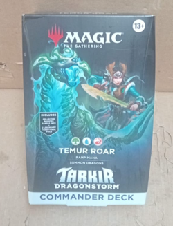 Magic The Gathering Tarkir Dragonstorm Commander Deck Temur Roar - Image 1