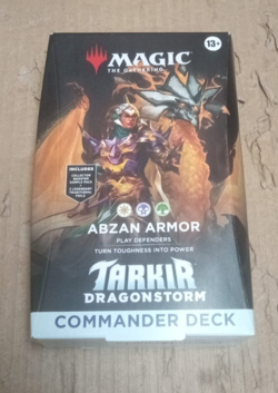 Magic: The Gathering Tarkir: Dragonstorm Commander Deck Abzan Armor - Image 1