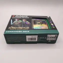 NEW Magic the Gathering Lord of the Rings Food and Fellowship Commander Deck - Image 4