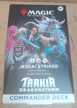 Magic The Gathering Tarkir Dragonstorm Commander Deck Jeskai Striker - Image 1
