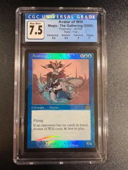 Graded CGC 7.5 Avatar of Will Prophecy Foil - Image 1