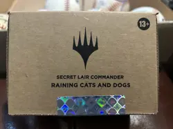 Magic The Gathering Secret Lair Raining Cats and Dogs Commander Deck New Sealed - Image 1