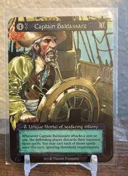 Sorcery Contested Realms - Beta - Captain Baldassare NM - Image 1