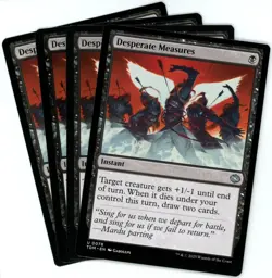 x4 Desperate Measures - 0078 - Tarkir Dragonstorm - MTG - NM/M - Image 1