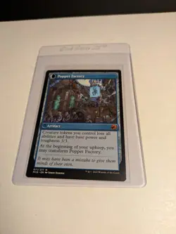 1 x Poppet Stitcher Poppet Factory - Innistrad: Midnight Hunt MTG - Image 1