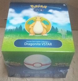 Pokemon TCG: Pokemon GO Premier Deck Holder Collection - Dragonite VSTAR - Image 1