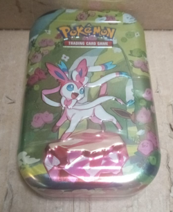 Pokemon TCG: Scarlet & Violet-Prismatic Evolutions Mini Tin - Sylveon - Image 1