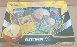 PoKeMoN TCG: Hisuian Electrode V Box ( Foil Promo Cards, Foil Oversize Card - Image 1