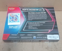 Pokemon TCG: Hop’s Zacian ex Box (3 Foil Promo Cards, 1 Foil Oversize Card & 4 B - Image 2