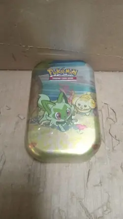 Pokemon TCG: Paldea Friends Mini Tins-Sprigatito - Image 2