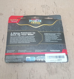 POKEMON TCG: Scarlet and Violet: PALDEAN Fates: TECH Sticker Collection - Image 2