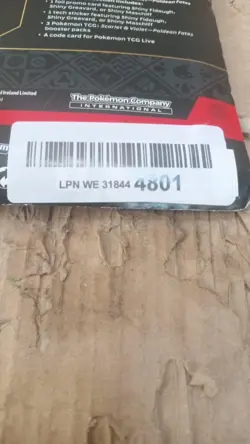 POKEMON TCG: Scarlet and Violet: PALDEAN Fates: TECH Sticker Collection - Image 3