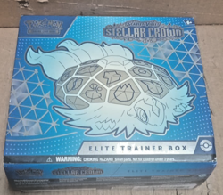 Pokemon TCG: Scarlet & Violet Stellar Crown Elite Trainer Box For age 6+ years - Image 1
