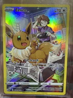 Eevee TG11/TG30 - Brilliant Stars Trainer Gallery Ultra Rare Pokemon TCG - (NM) - Image 1
