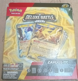 Pokemon TCG: Zapdos ex Deluxe Battle Deck (Ready-to-play-deck & Accessories) - Image 1