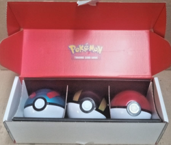 Pokemon TCG: Poke Ball Tin Bundle 2024 Version Poke Ball Great Ball & Ultra Ball - Image 1